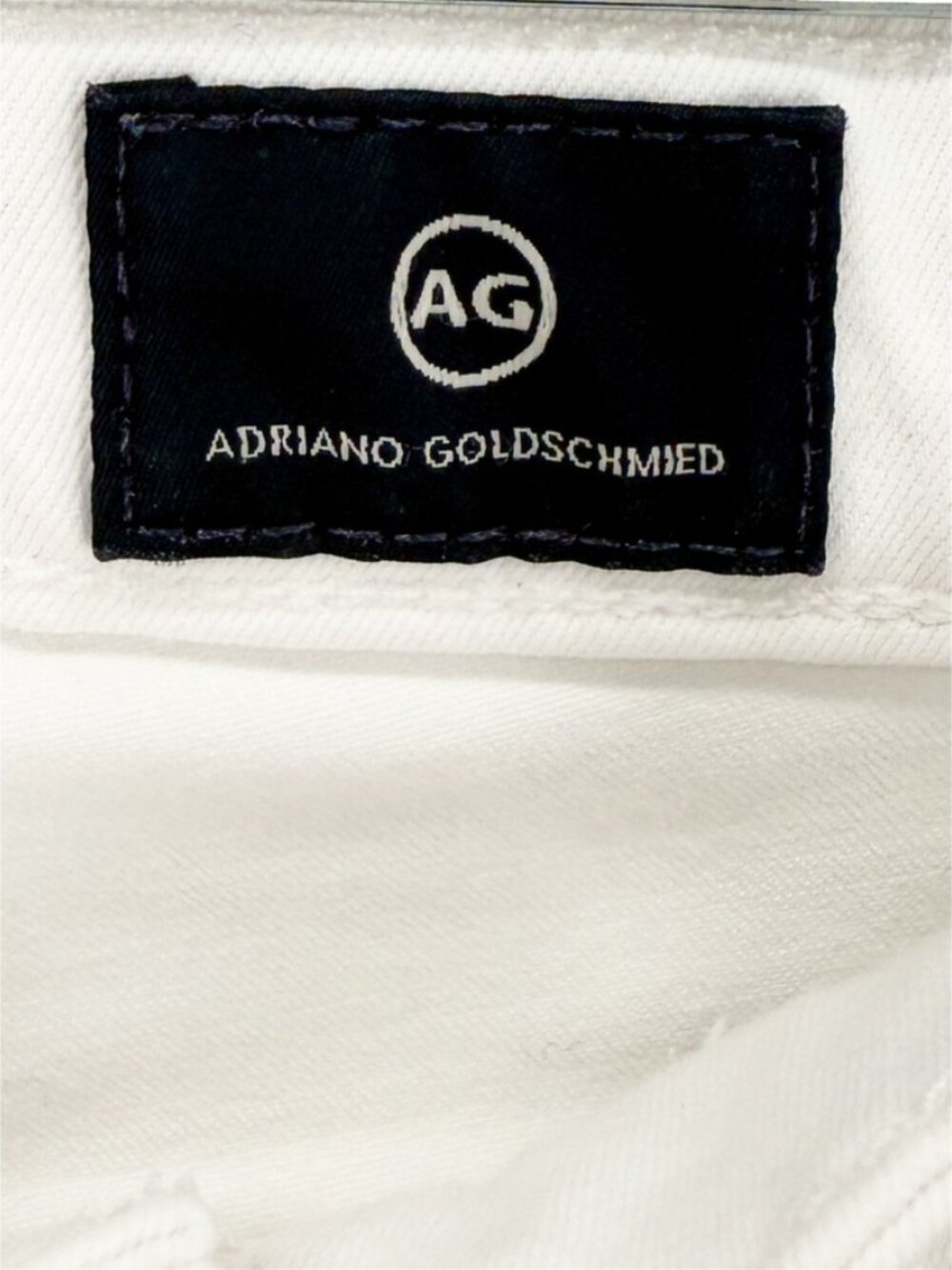 AG Adriano Goldschmied Prima Crop White Ankle & Cropped Jeans “cigarette leg” 28 - Picture 8 of 16